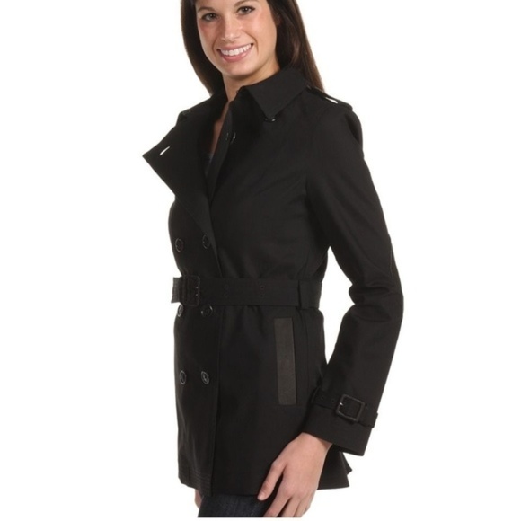 Fred Perry Jackets \u0026 Coats | Fred Perry Amy Winehouse Trench Coat Size UK 12 US 8 M Black Double Breasted New | Color: Black | Size: M | Pm-92581867's